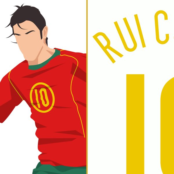 Rui Costa Goal Portugal vs England Euro 2004 Quarterfinal - Poster 1 Alternate