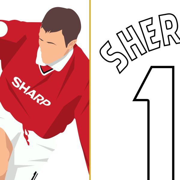 Sheringham Goal1999 Manchester United Final - Poster 1 Alternate