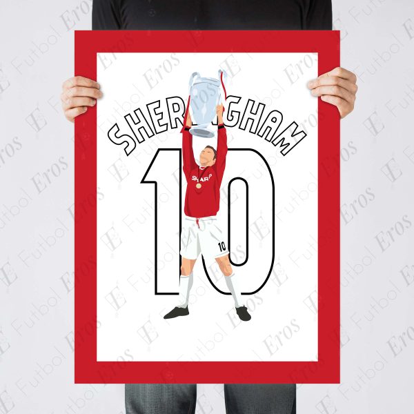 Sheringham Goal1999 Manchester United Final - Poster 3