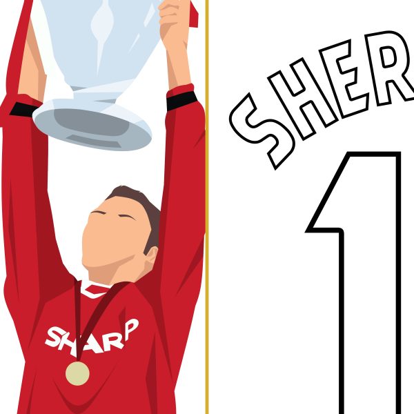 Sheringham Goal1999 Manchester United Final - Poster 3 Alternate