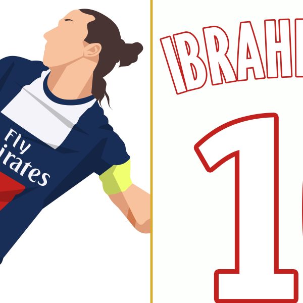Zlatan Ibrahimovic Spinning Backheel Goal PSG vs Bastia 2013-2014 Ligue 1 - Poster 1 Alternate