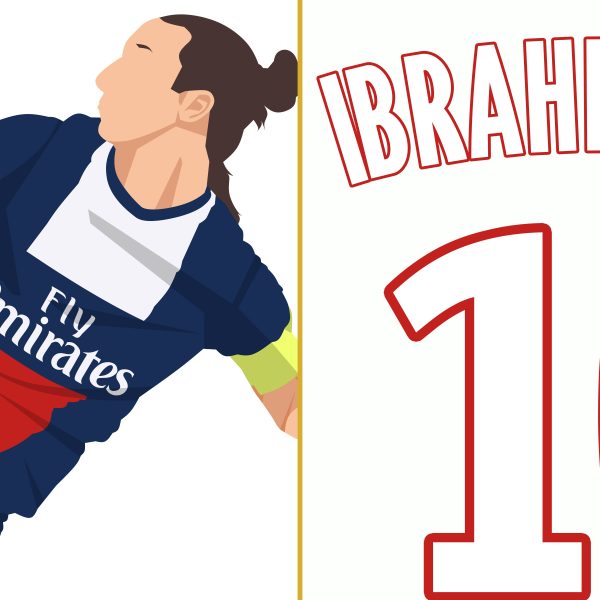Zlatan Ibrahimovic Spinning Backheel Goal PSG vs Bastia 2013-2014 Ligue 1 - Poster 2 Alternate