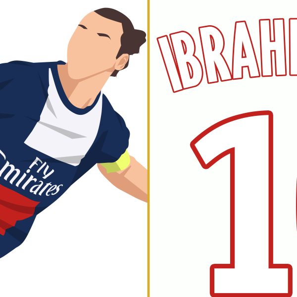 Zlatan Ibrahimovic Spinning Backheel Goal PSG vs Bastia 2013-2014 Ligue 1 - Poster 3 Alternate